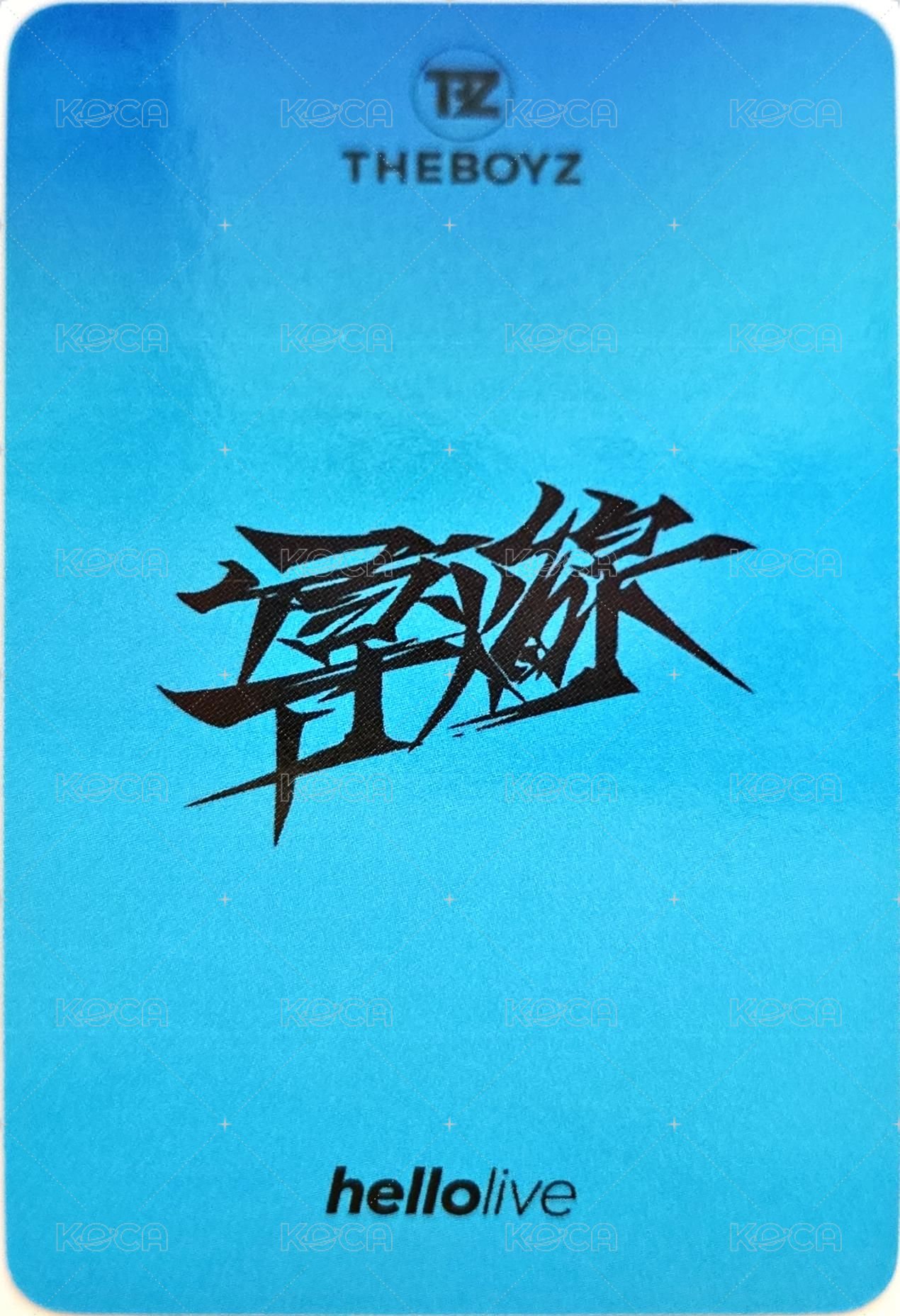 TRIGGER (導火線) hl 2.0 簽售卡 西裝ver. 背面