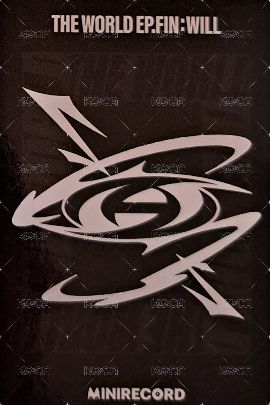 WILL MINIRECORD 6.0 簽售卡  背面