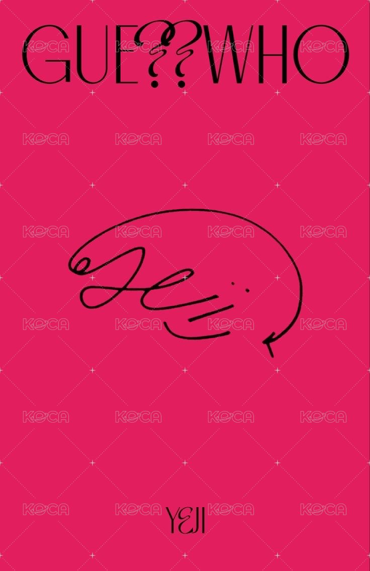 GUESS WHO 專輯卡  背面