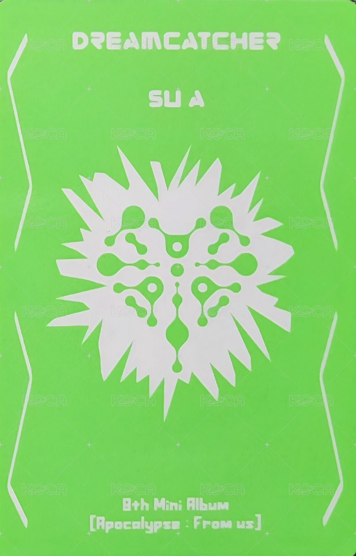 迷你八輯 專輯卡 (限量專專卡) 背面