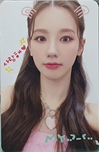 MY ms 特典卡 塗鴉麵