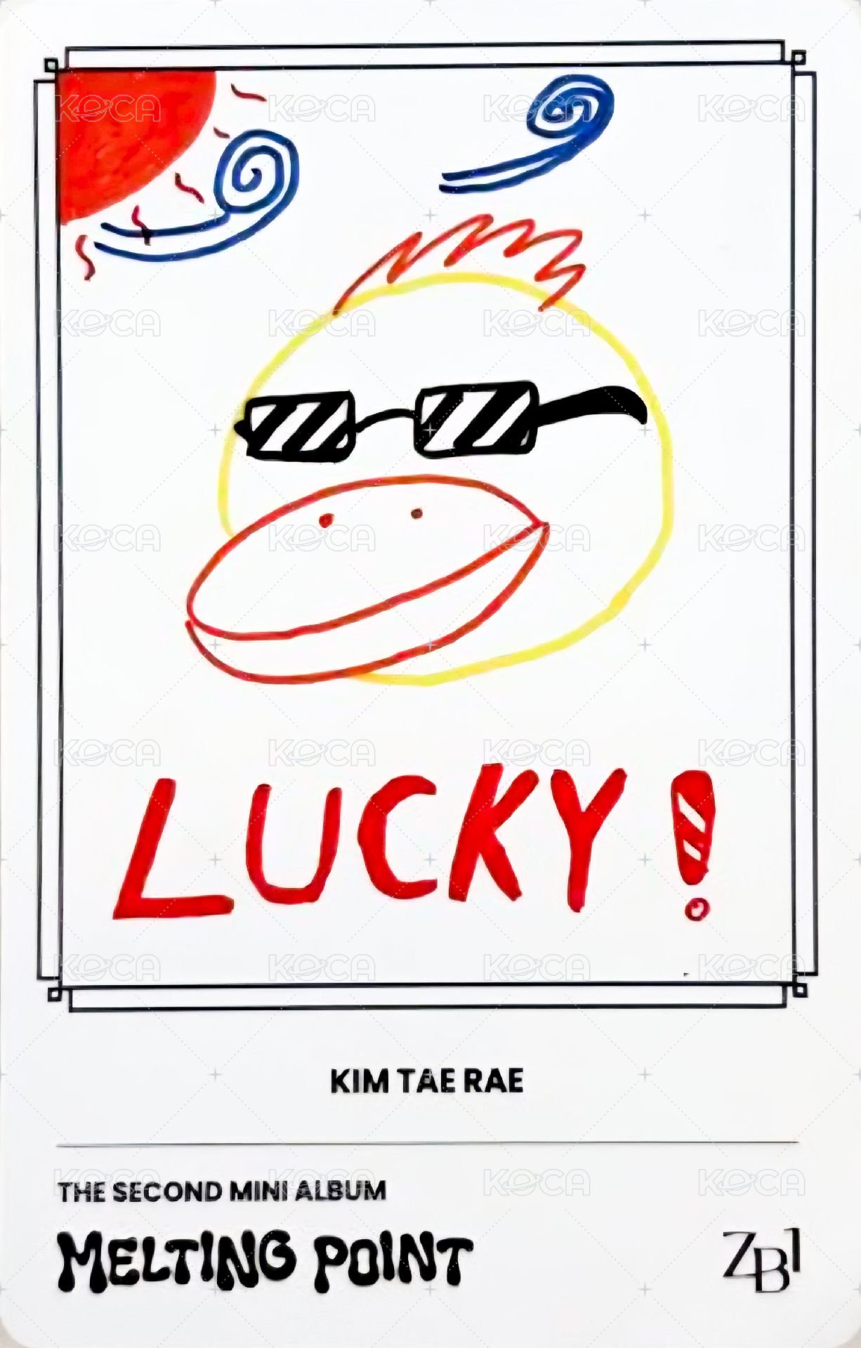 迷二 專輯卡 LOYALTY ver. 背面