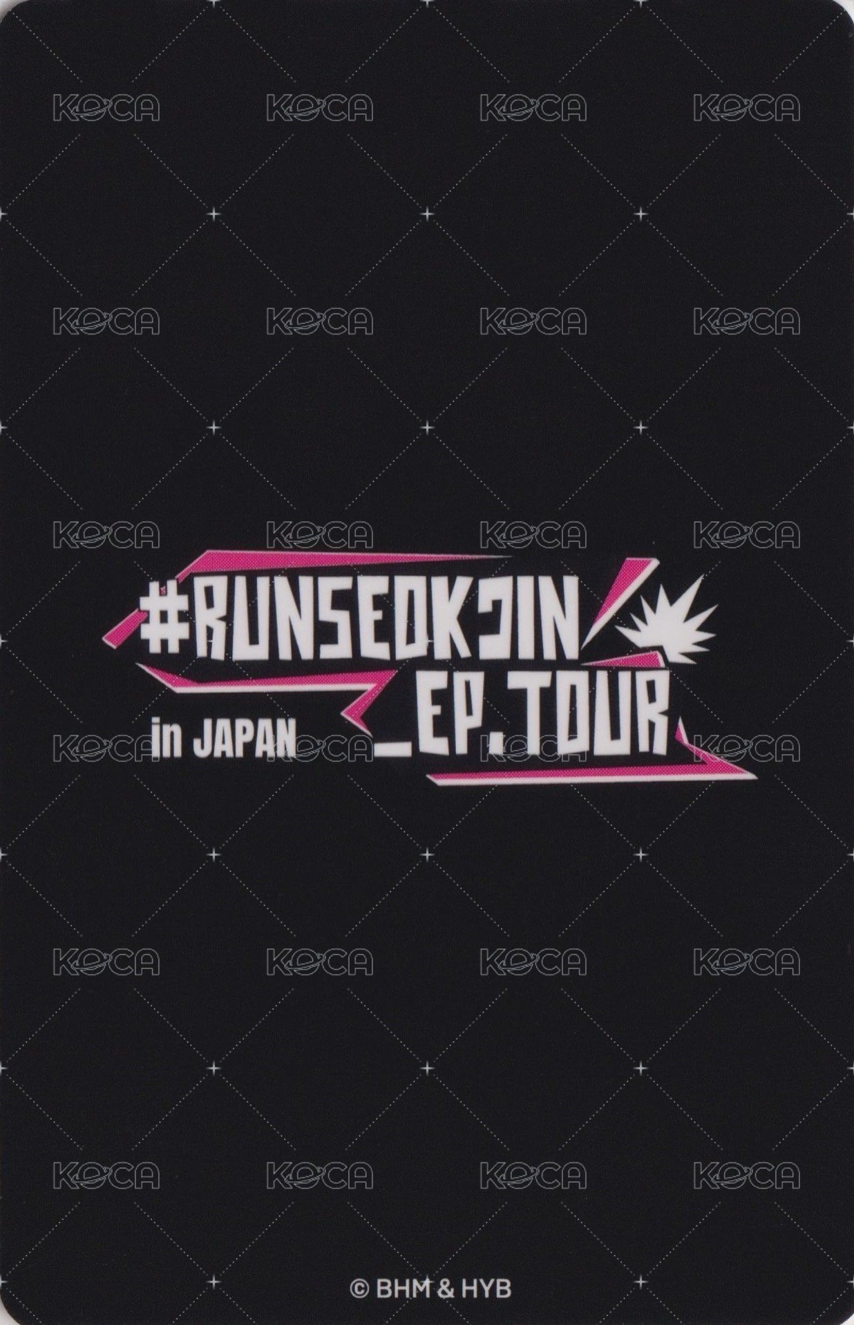 跑珍Tour 隨機卡 日巡 (14/14) 背面