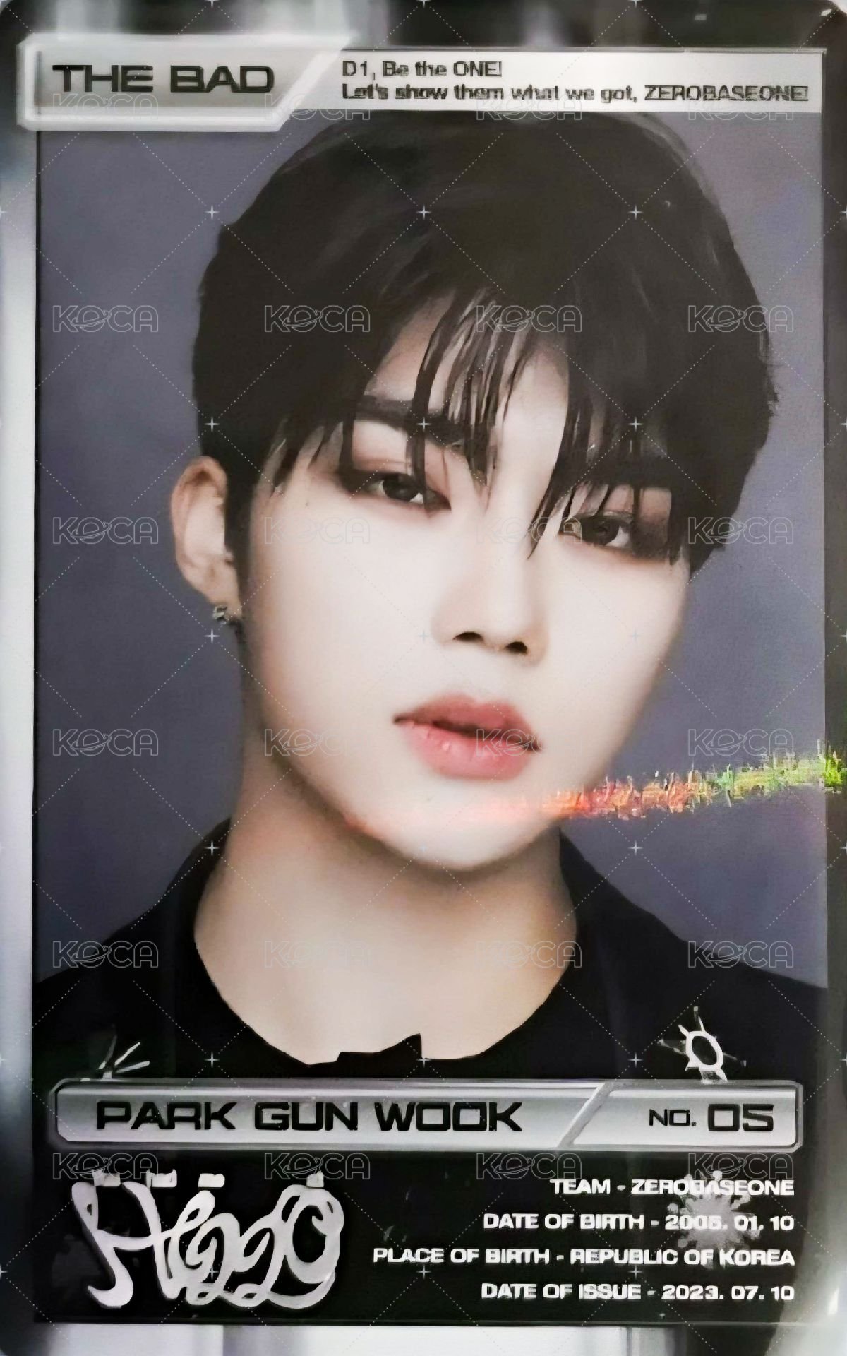 迷三 專輯卡 SOLAR ver. 正面