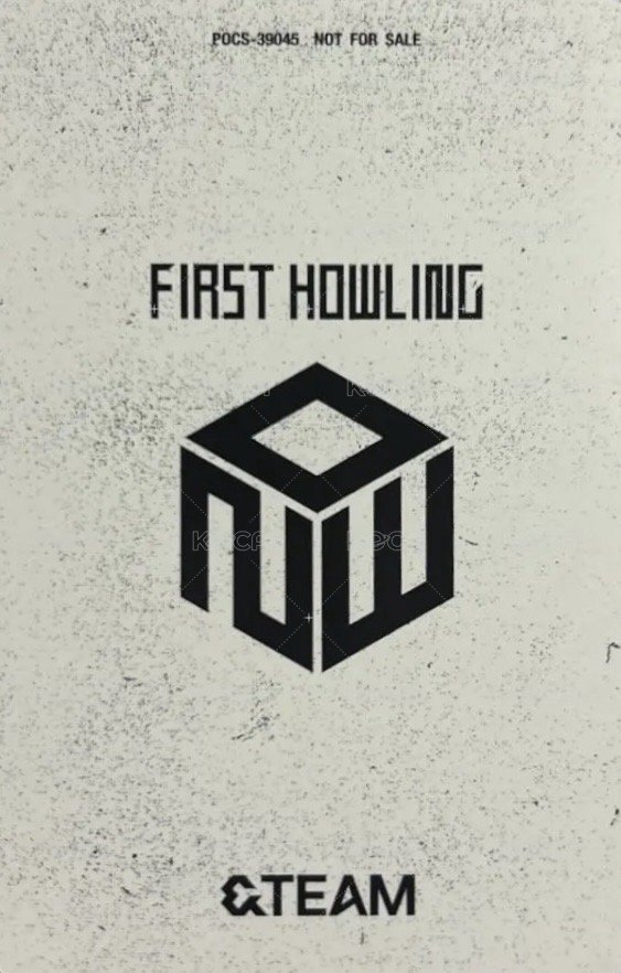 NOW 專輯卡 初回限定B 背面