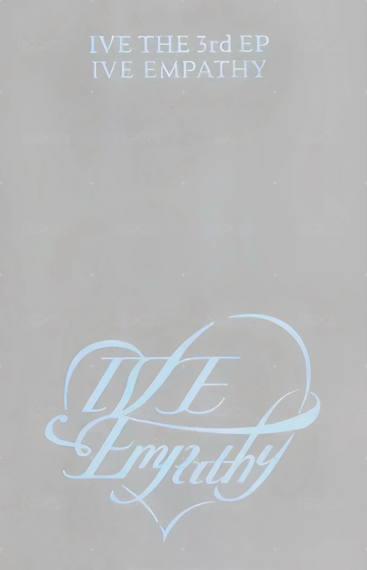 IVE EMPATHY 船特 特典卡 SSQ星典 LOVED IVE VER 背面