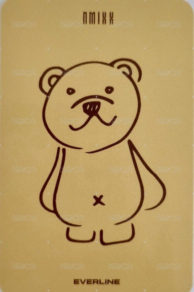 仲夏夜 el 4.0 幸運卡 玩偶 背面