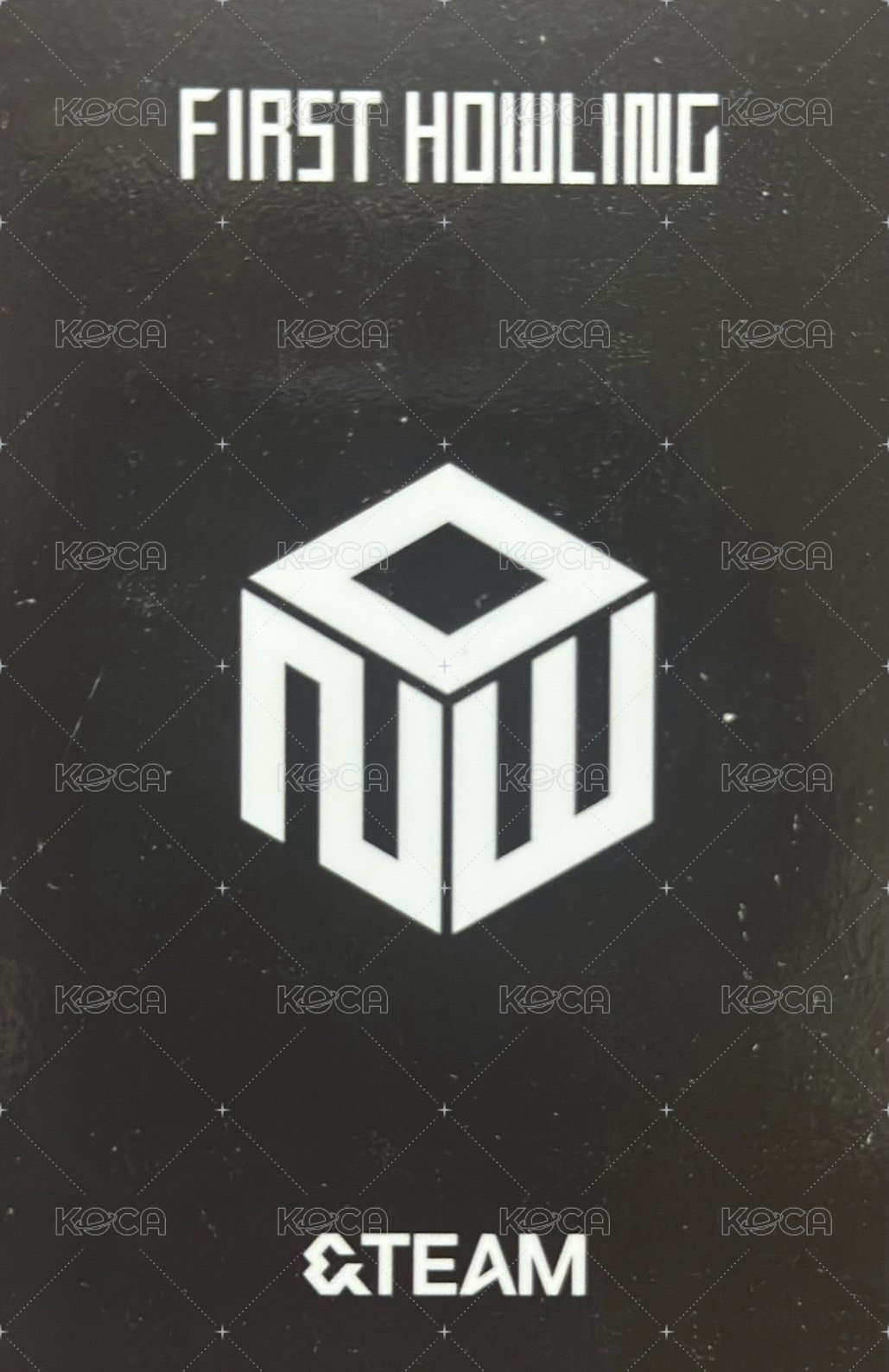 NOW 打歌卡 War Cry 打歌卡 背面