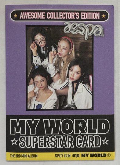 MyWorld Zine版 spicy ver.專卡一組