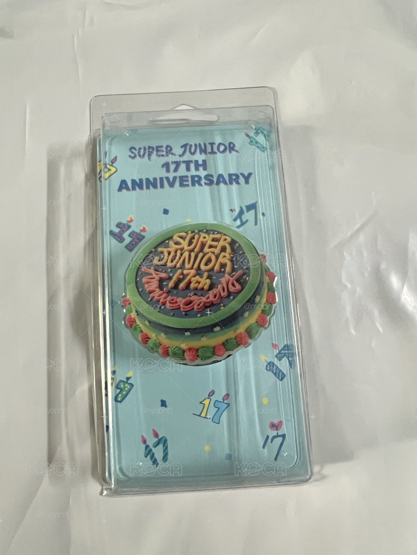 SUPER JUNIOR 17週年 手機支架