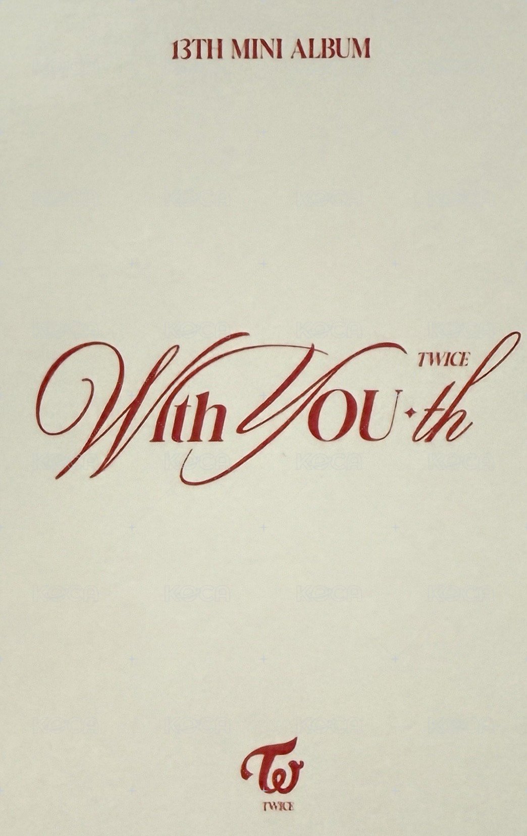 mini 13 專輯卡  背面