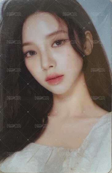 MY WORLD 周邊卡 快閃明信片書柚 正面