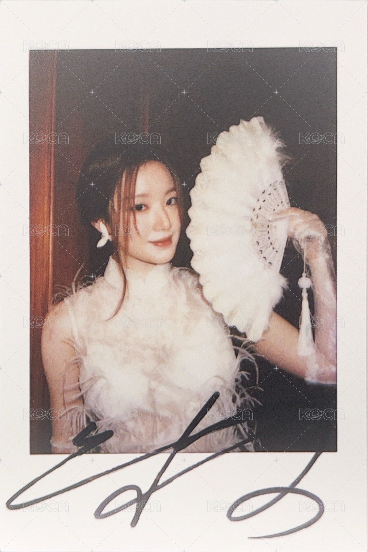 追花 雜誌卡 C版復刻拍立得 正面