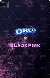 OREO 代言卡  背面