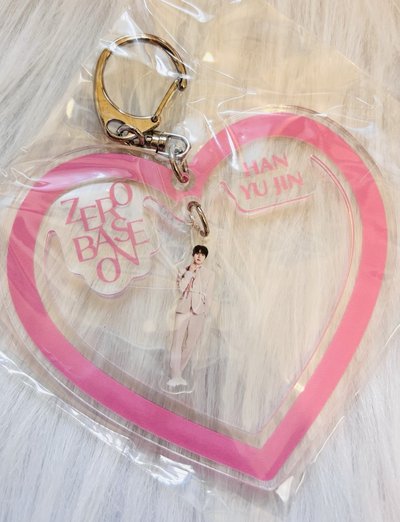 24 FC 一番賞愛心搖搖鑰匙圈