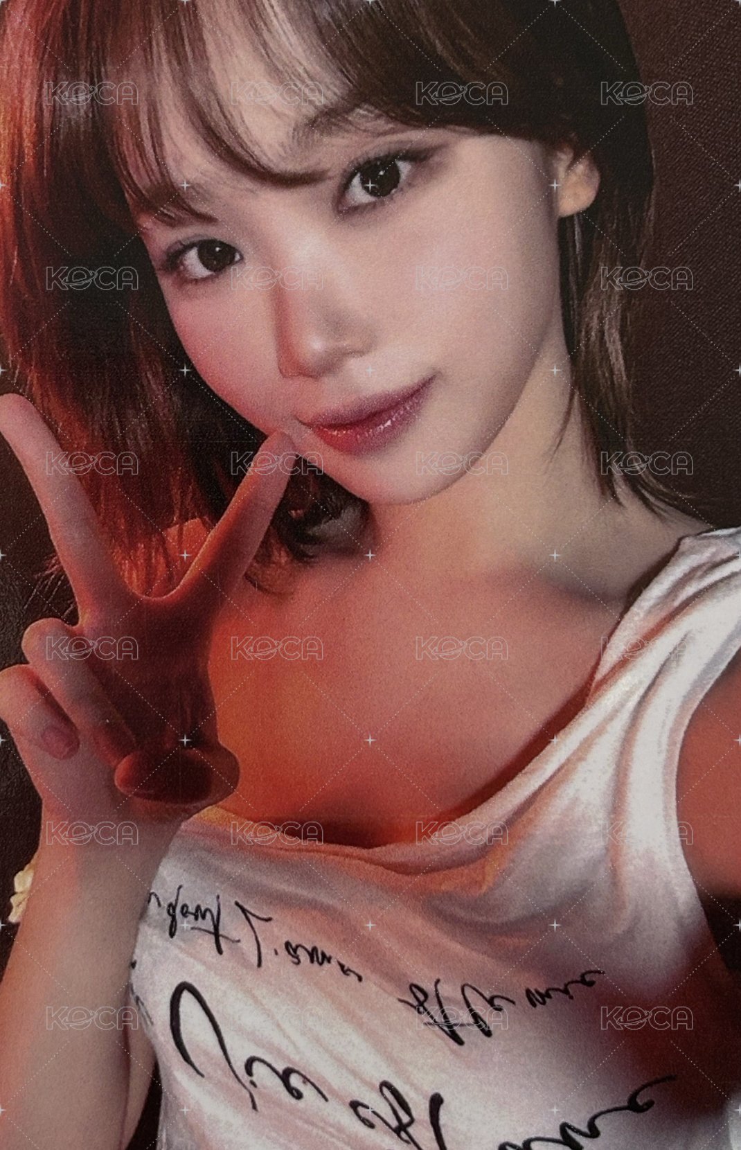 HOT 數星星 1.0 簽售卡  正面