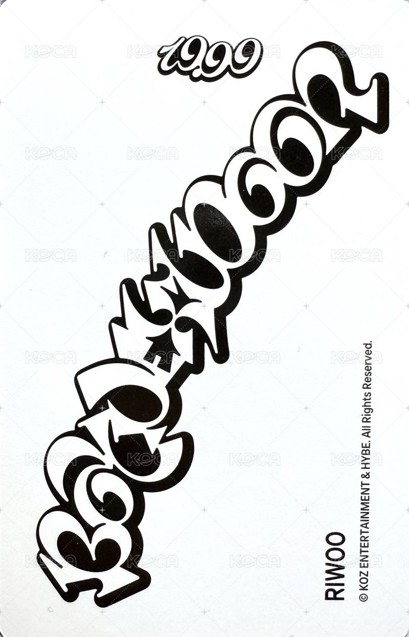 19.99 隨機卡 2 自拍 背面