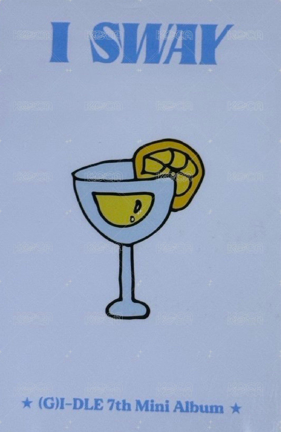 I SWAY k4 2.0 線上 簽售卡  背面