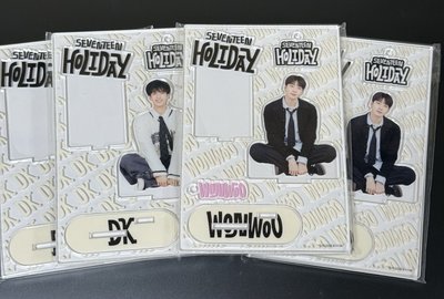 全新未拆holiday 周邊碩立牌 小扇