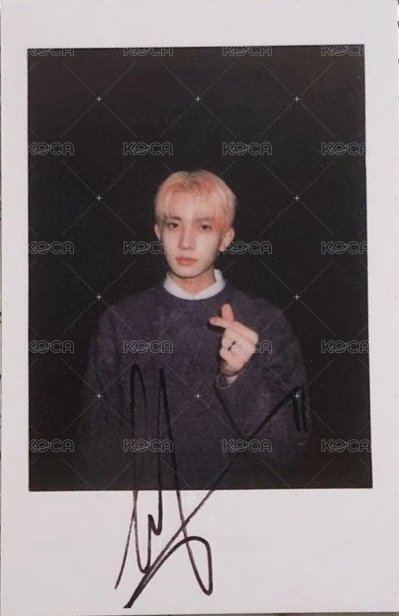 正一 yzy 特典卡 拍立得 正面