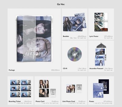 NMIXX Fe3O4:FORWARD 未拆專 未拆封專輯 GO版 現貨