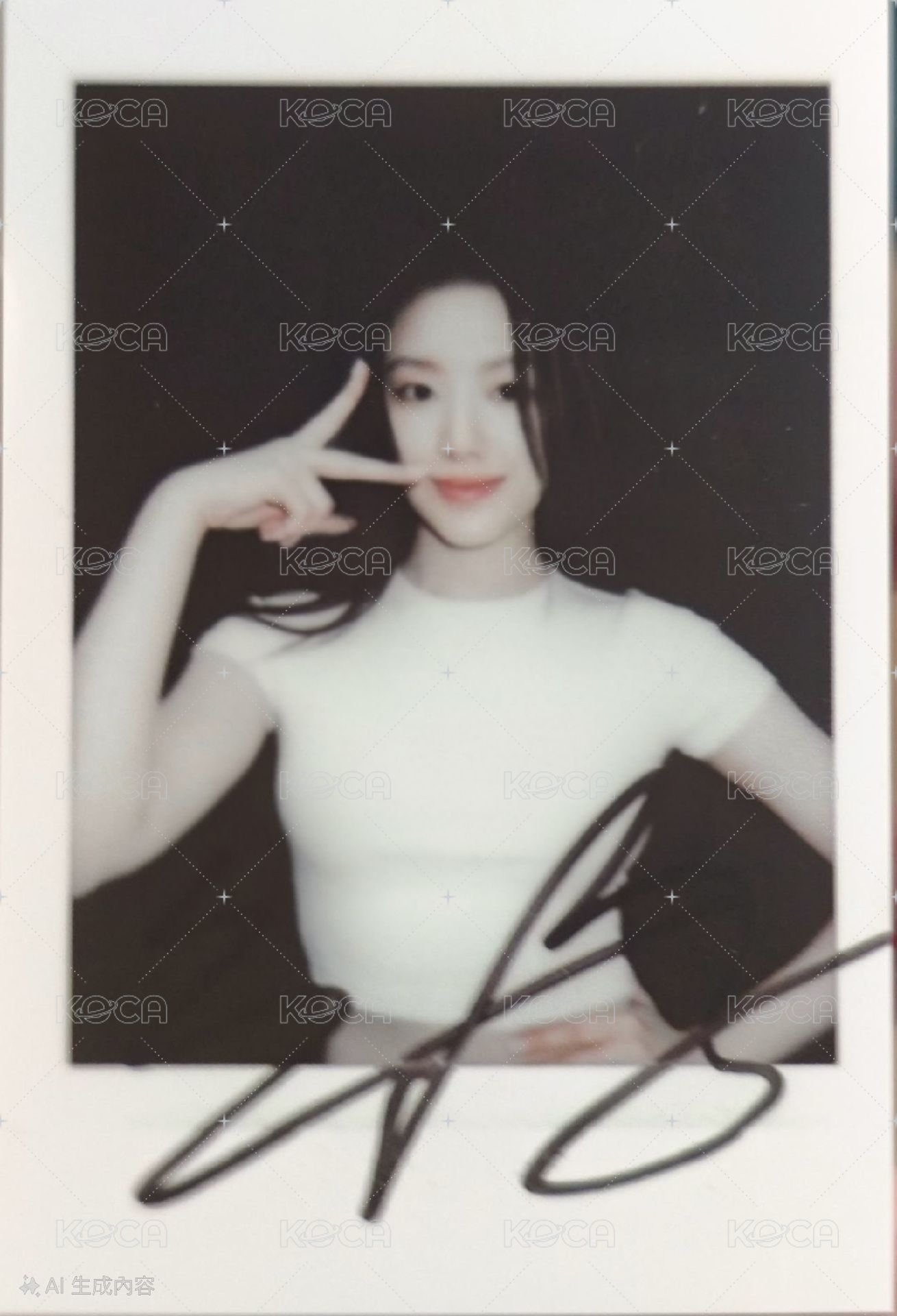 We are mu 5.0 幸運卡 拍立得 正面