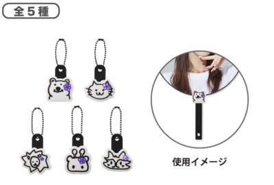 i-dle日巡場週舒華手繪兩用吊飾