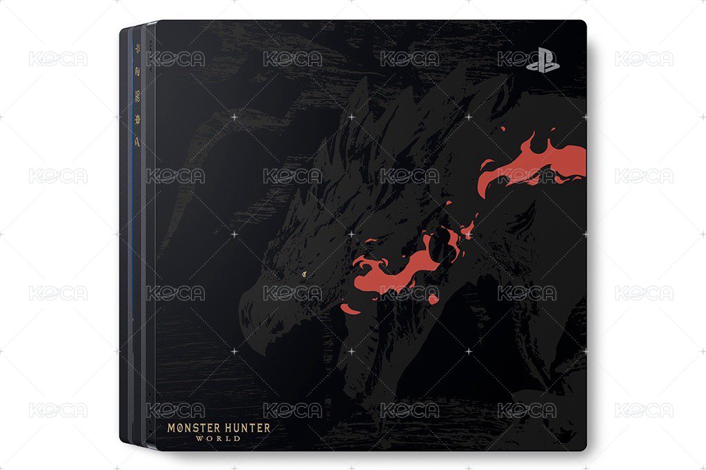 PS4 Pro 雌火龍 MONSTER HUNTER: WORLD LIOLAEUS EDITION