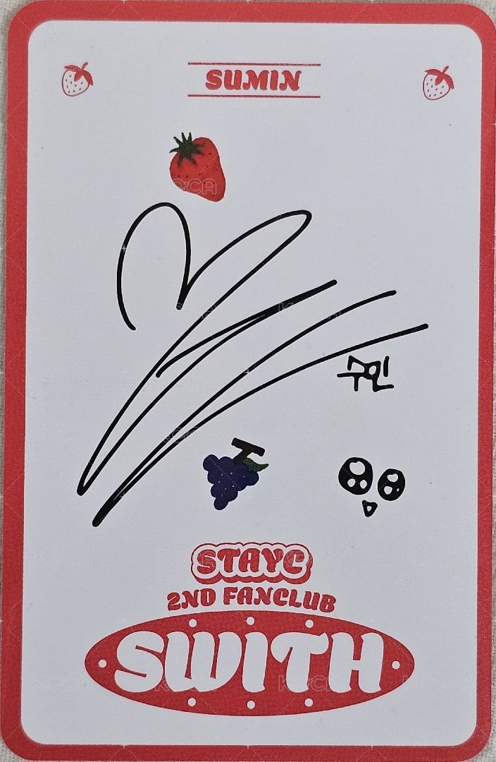 二期會員禮 會員禮卡  背面