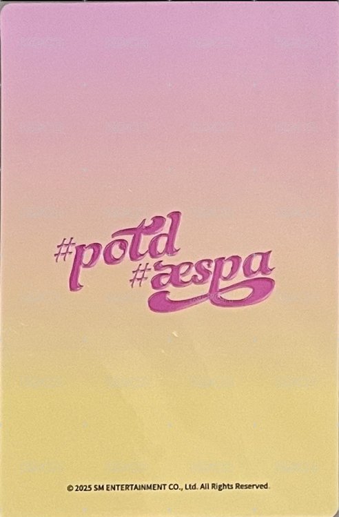 #potd展會 周邊卡 廣州展會 衛衣吉 背面