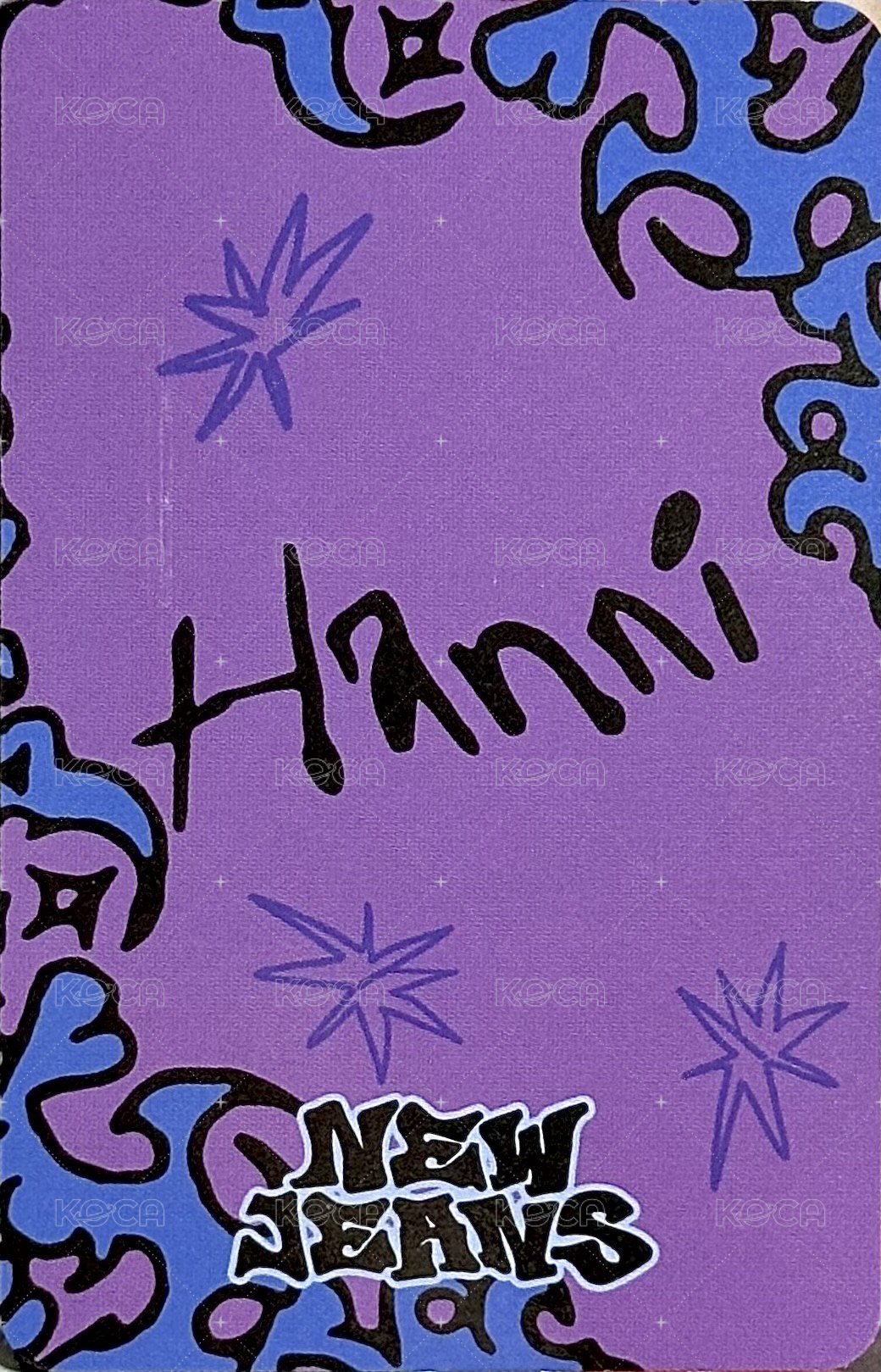 How Sweet 周邊卡 快閃卡包 3.0 背面