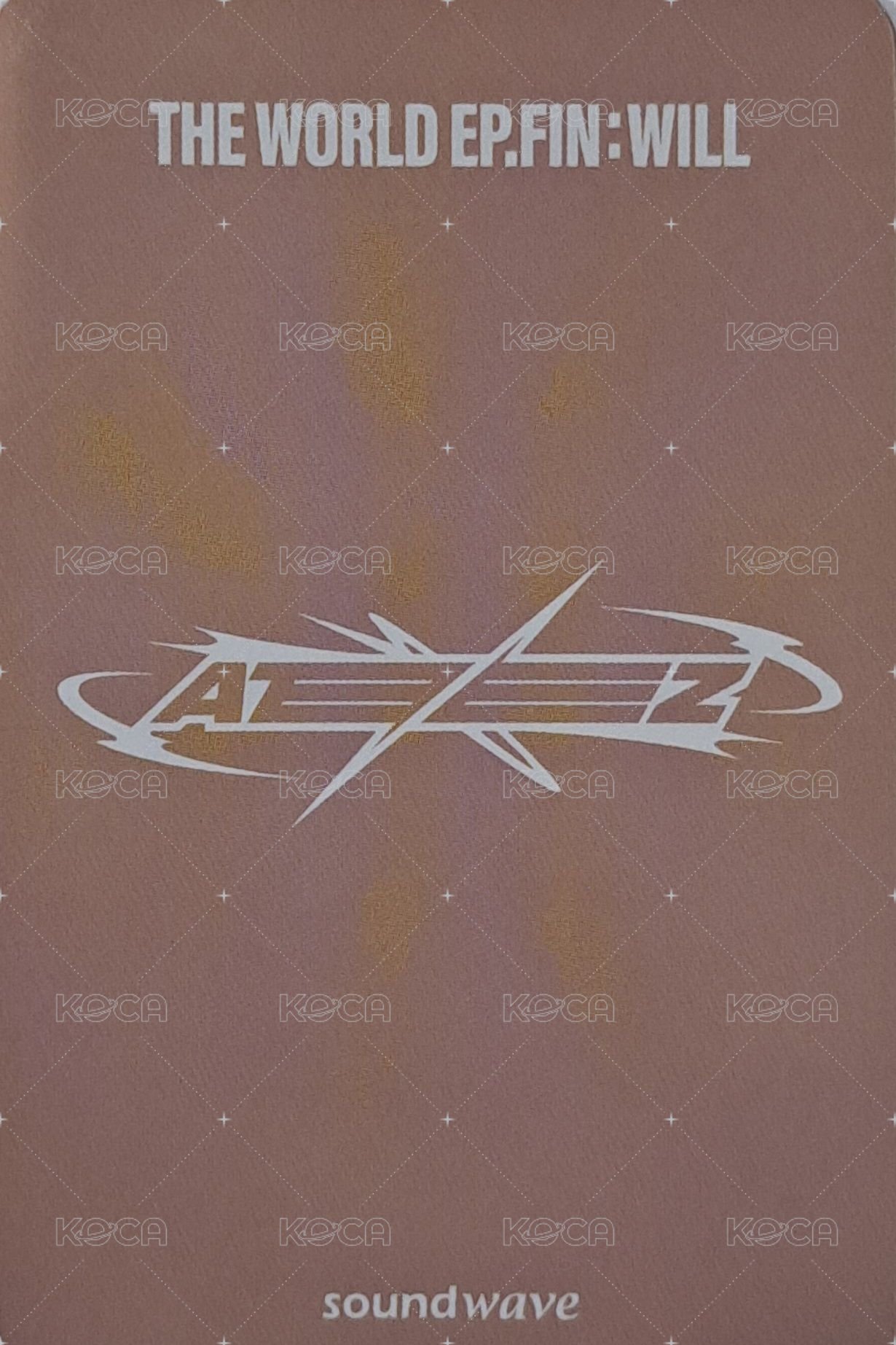 Will sw 2.0 簽售卡  背面