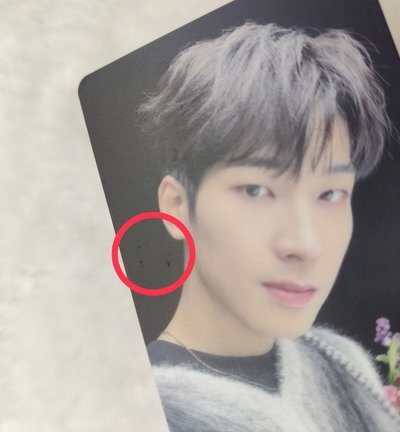 SEVENTEEN 迷9 圓佑小卡 毛衣圓