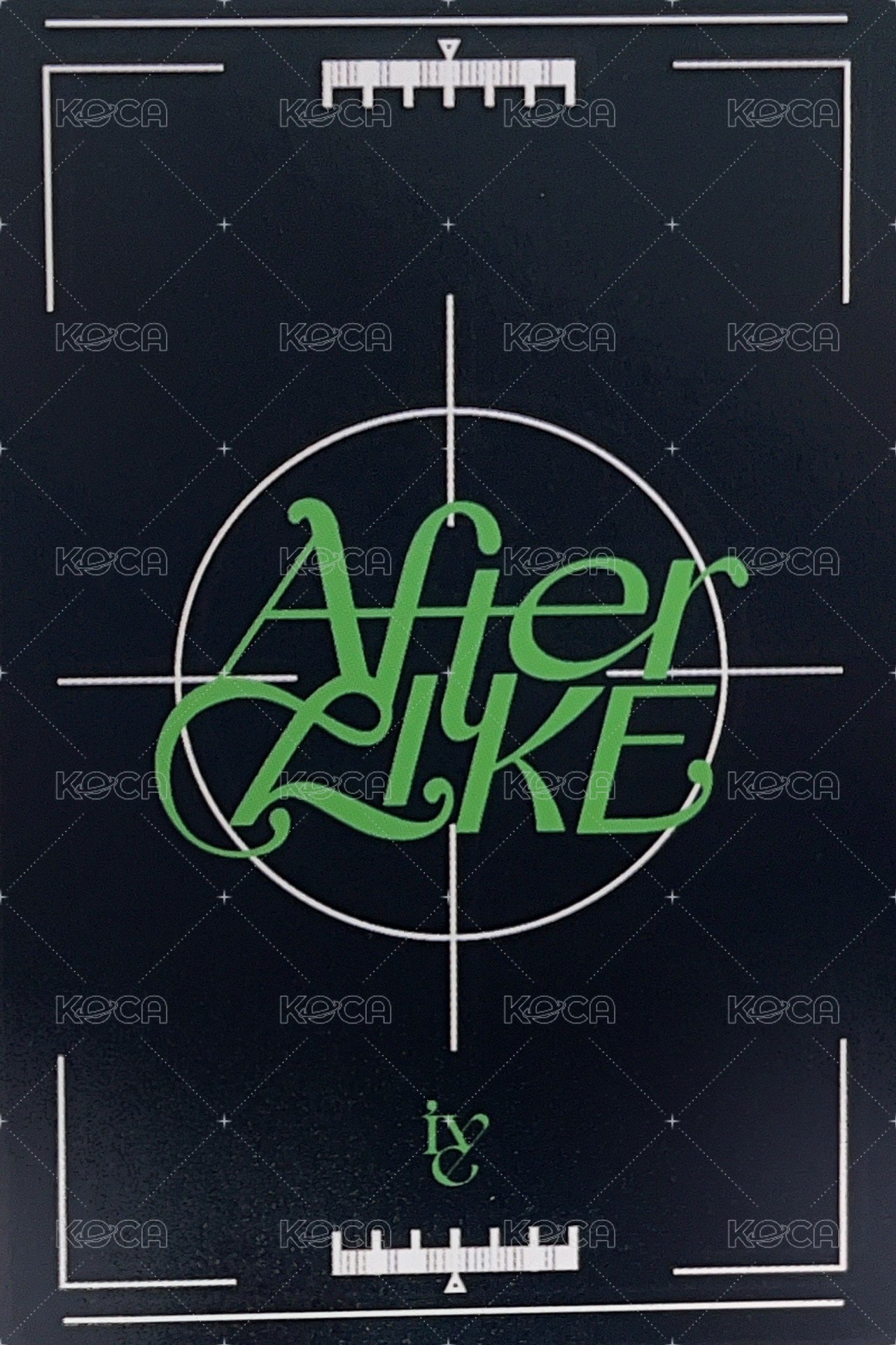 After LIKE wm 3.0 簽售卡  背面