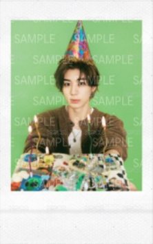 25生日 周邊卡 拍立得 磁吸卡盒 正面