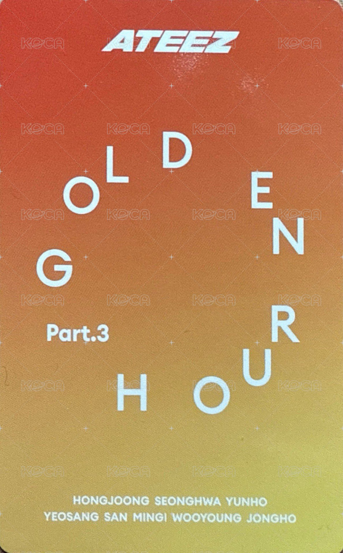 GH3 TOKTOQ 特典卡  背面