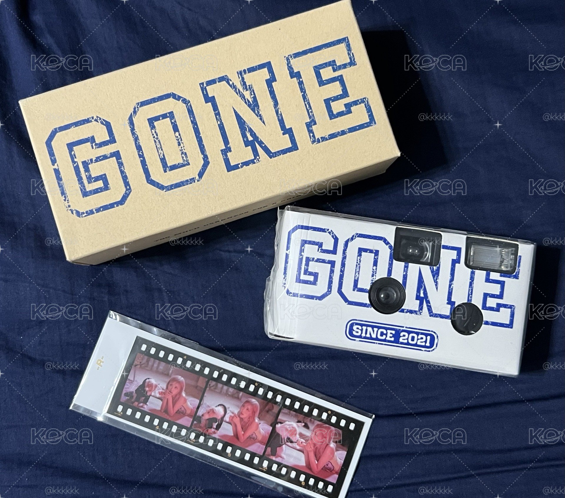 Rosé [GONE] 周邊 底片相機