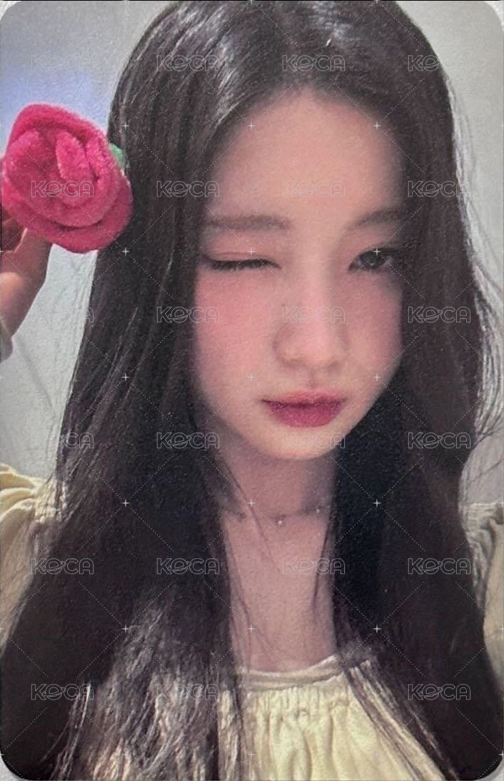 24 玫瑰日 yg 幸運卡 Asa ver.D 正面