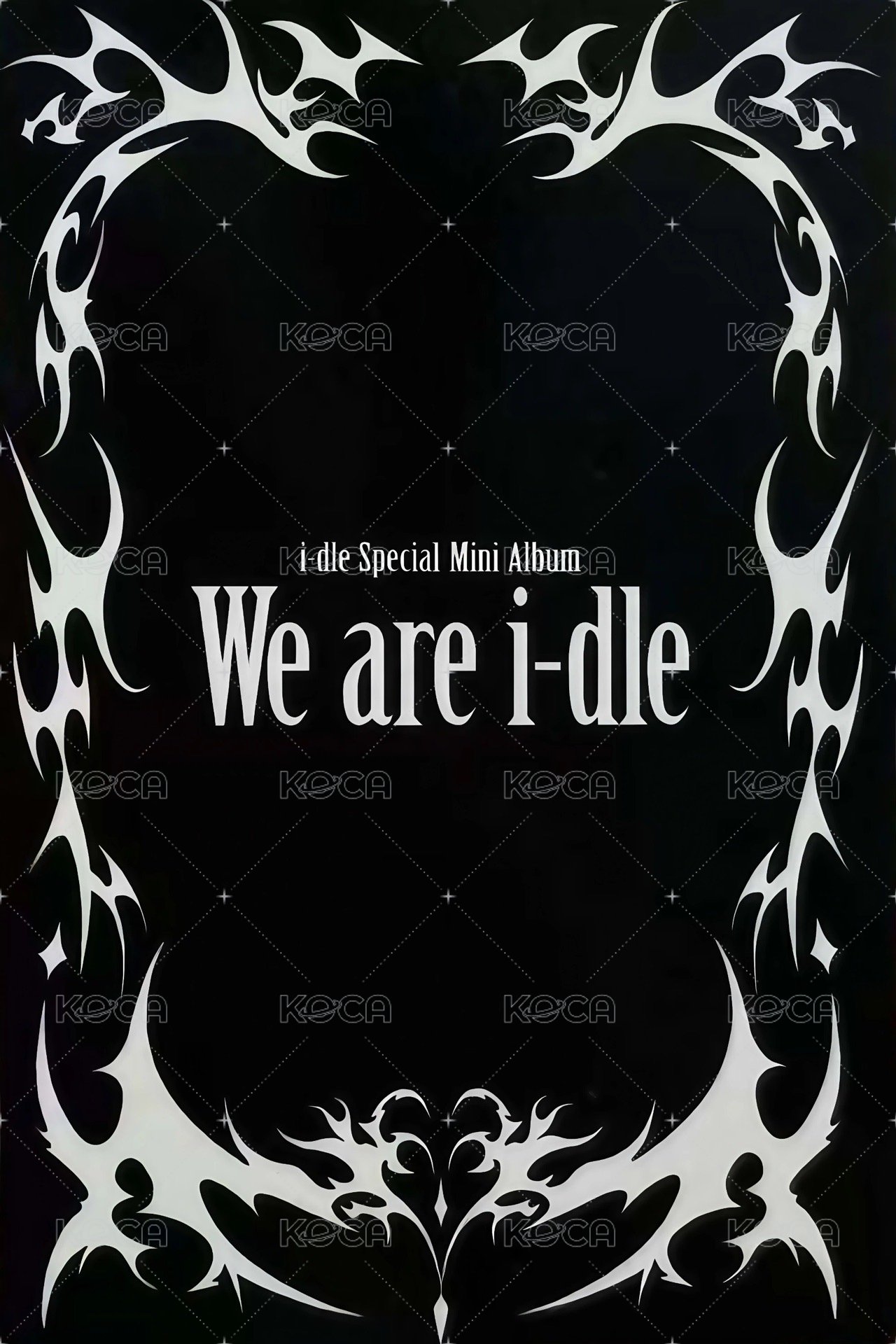 We are 專輯卡 smini ver.專卡 背面