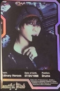 Beautiful Mind 專輯卡 TRADING CARD
