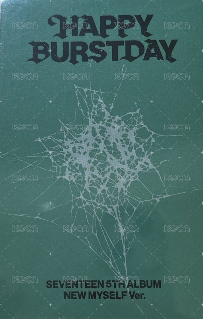 正五 專輯卡 New Myself Ver. 隨機卡 背面