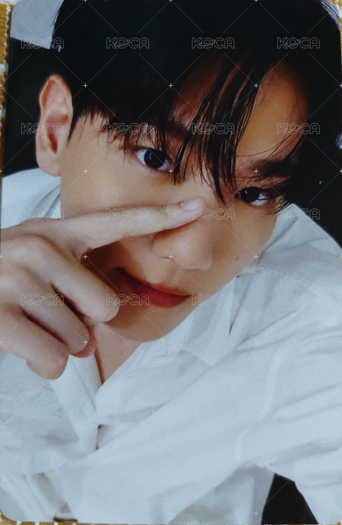 Hello, World 特典卡 伯賢 Hello,World美通H版JC 正面