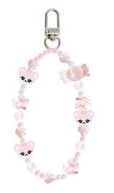 MINIVE SCHOOL 鑰匙圈吊飾 DIY珠珠吊飾ERANG-E