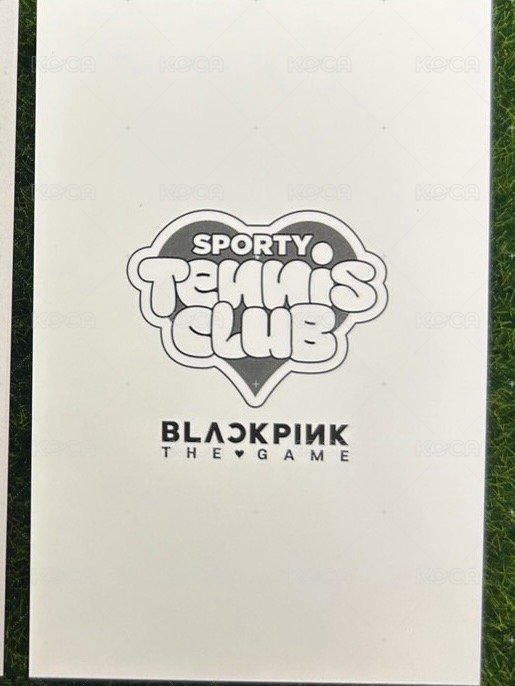 網球系列 k4 特典卡  背面