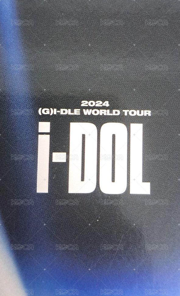 24’演唱會 iDOL 隨機卡  背面