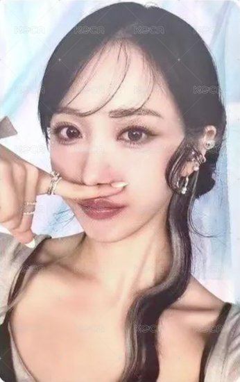 正一 k4 預購 小鬍子 特典卡  正面