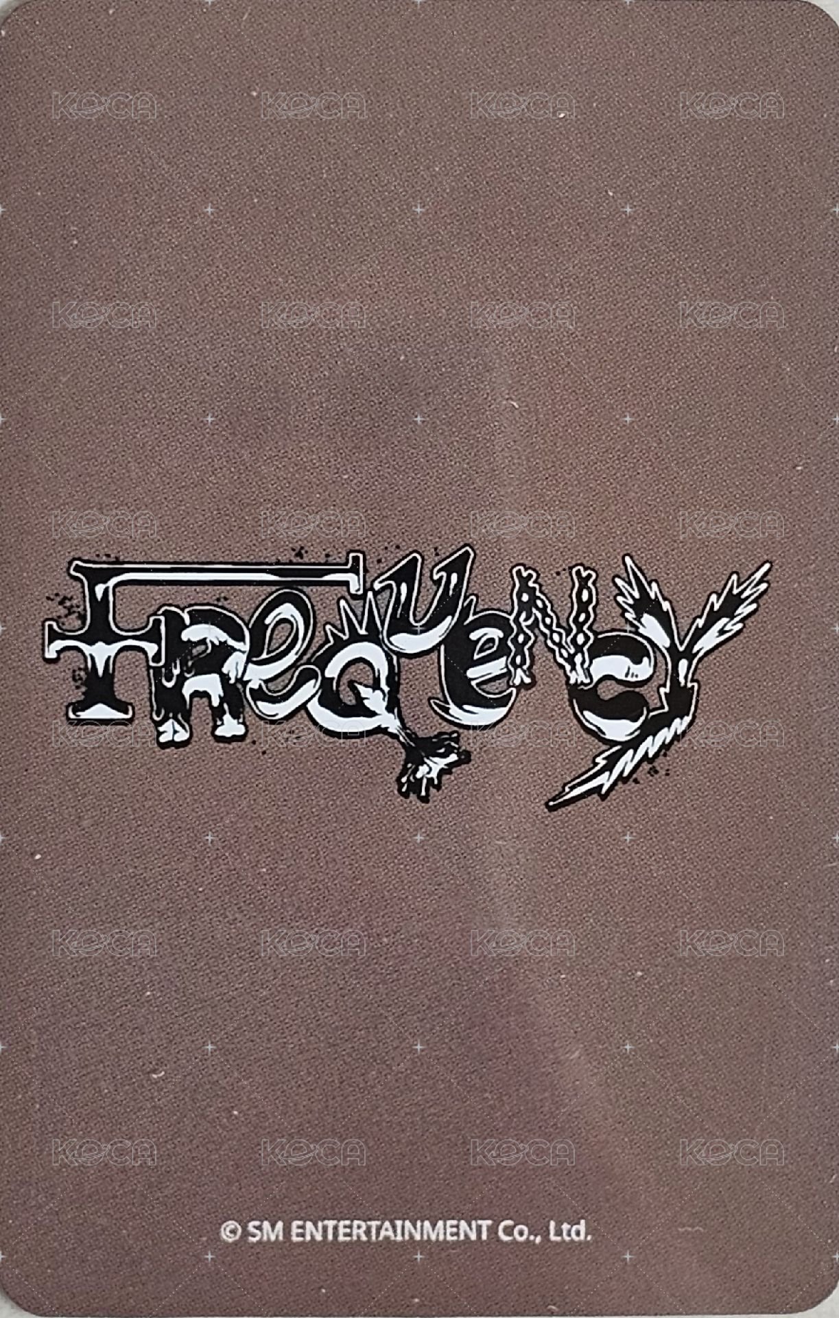 FREQUENCY am 幸運卡  背面