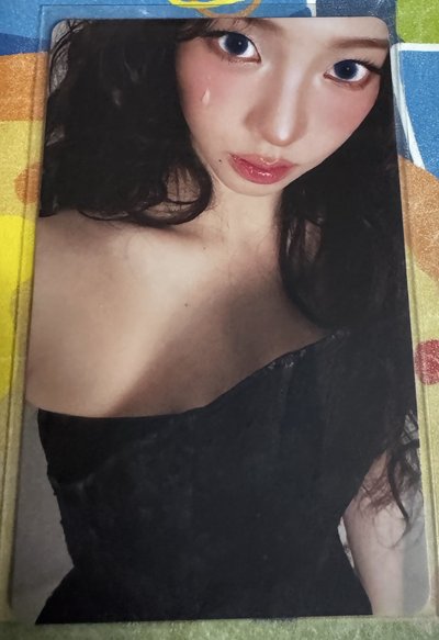 aespa karina pusspuss 雜誌卡