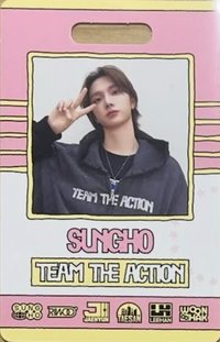 The Action 專輯卡 識別證 電子專 Weverse Ver.