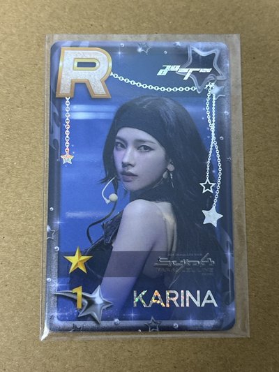 aespa Karina 柚子 二巡 遊戲卡 首爾安可柚